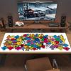 Mr. Men Little Miss Large Size Mouse Pad Large Gaming Table Cushion Non-slip Laptop Tablet Big Mousepad XXL Mat Mini PC Playmat With Lock edge