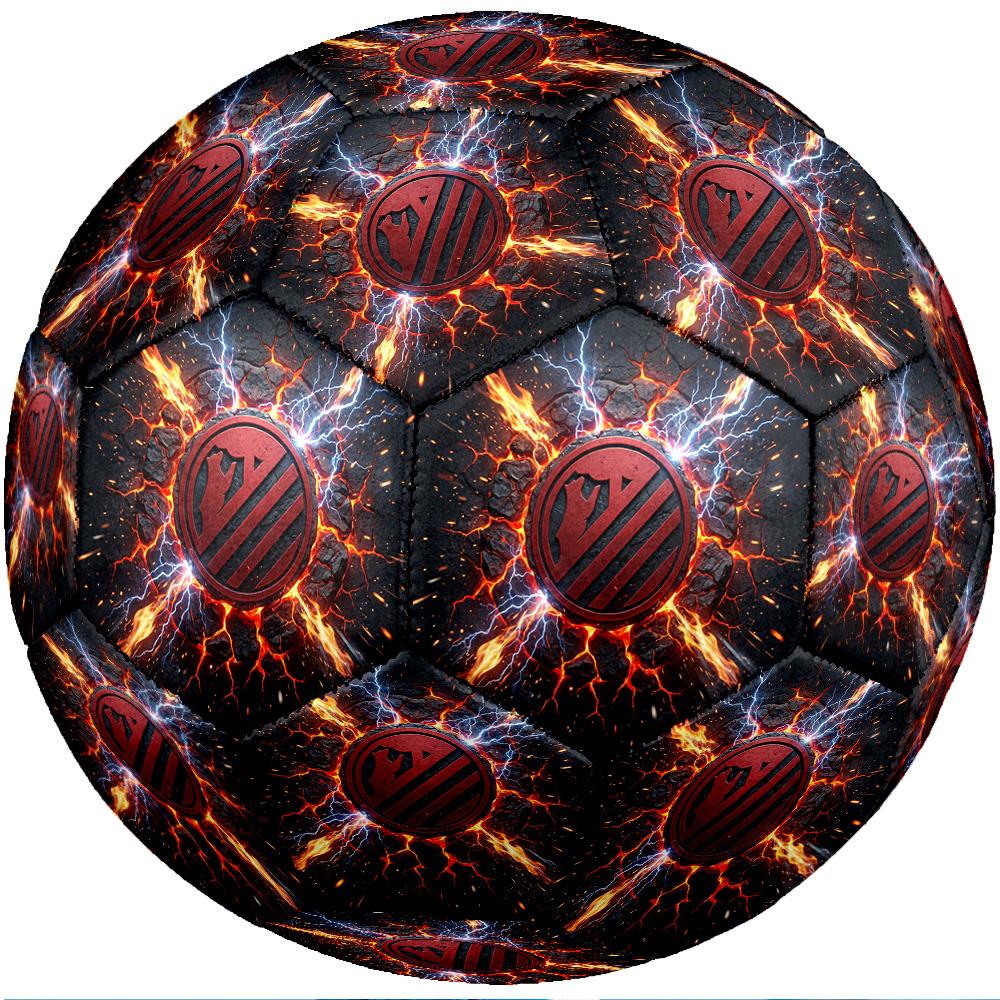 Atletico Madrid Theme Soccer Ball Size 5 Soccer Ball Soft Touch Professional Training Football for Outdoor Sports