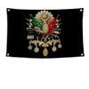 1pc Ottoman Empire Flag Banners Four Hole Flag Polyester Outdoor Decor Room Aesthetic