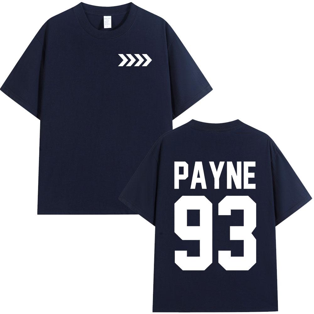 Liam Payne Tribute T Shirts Payne 93 Merch Fans Gift Men Clothing Short Sleeve Oversized T-shirts Hip Hop Street Style Tee Shirt