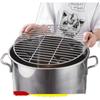 ZISIZ High-Leg Stainless Steel Anti-Scorching Steaming Rack