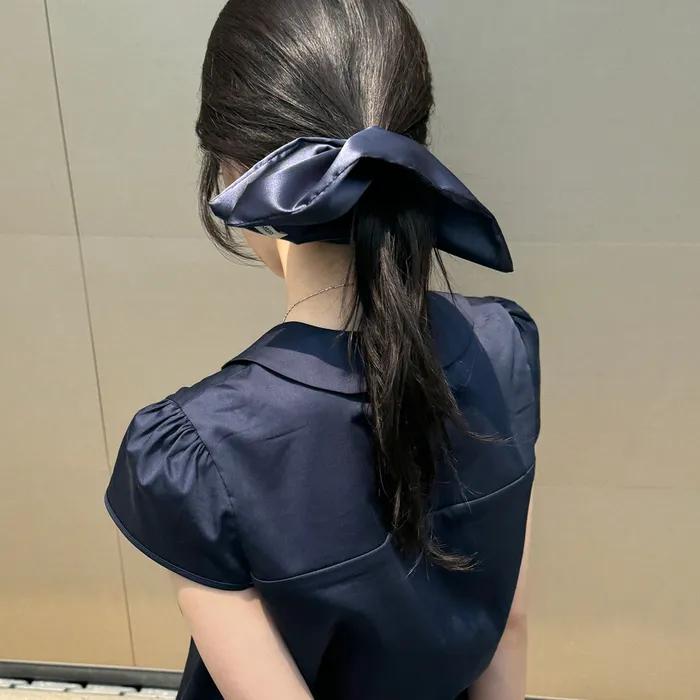Daffodil Square Scrunchie - 3 Colors