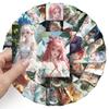 50 Creative Stickers for Elves Girls, Personalized Hand-painted Decorative Water Cup, Can Be Used To Drop Glue, Mobile Phone Case Stationery Stickers