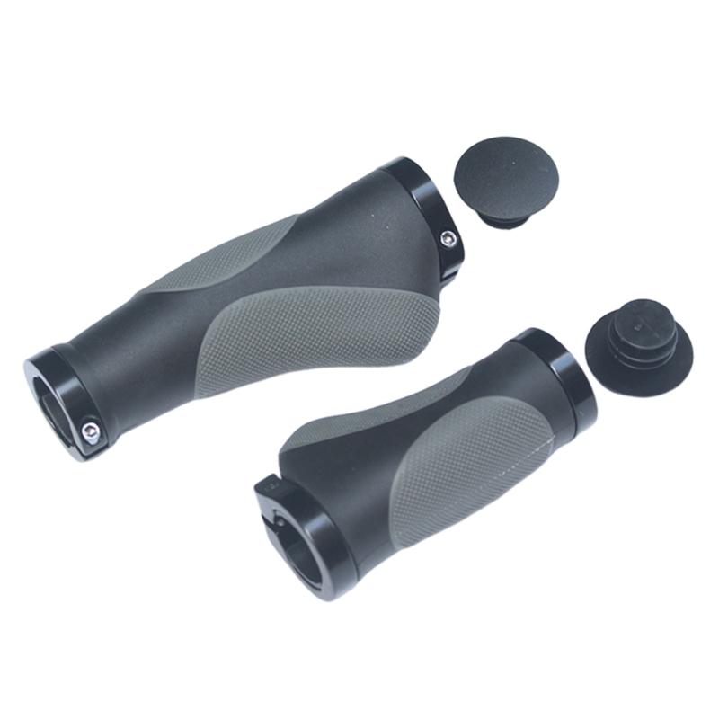 1 Pair Bicycles Grips Rubber Cover Handlebar Grips Cycling Handlebar Ergonomic Handle Cover Non-Slip for Mountain Bikes