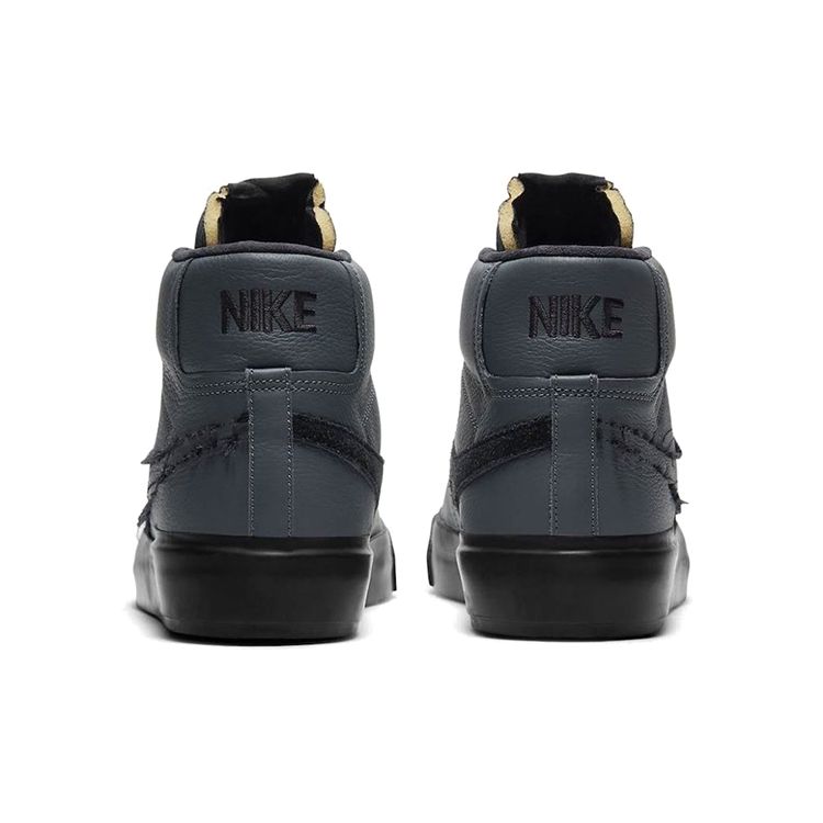 Nike Zoom Blazer Mid Edge SB Iron Grey Unisex Sneakers Black DA2189-001