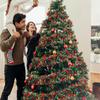 1PC Ribbons Celebrate Colorful Strips Party Decoration Pleasant Red and Green Aesthetic Christmas Festival Atmosphere 2M