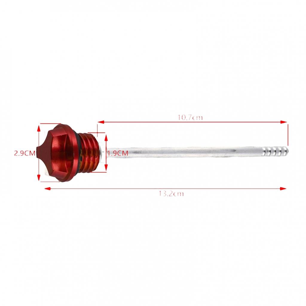 CNC Aluminum Dipstick Motorcycle Level Indicator Oil Tank Indicator