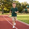 Kids Quick Dry Shirt with Collar for School Class Uniform and Everyday Wear