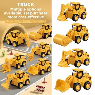 Yellow Engineering Vehicle Model 6 Styles Forklift Car Kids Boy Gift  Children Educational Toys