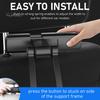 Car Seat Phone Holder Steady Universal Stretchable Car Headrest Phone Tablet Mount for Watching TV