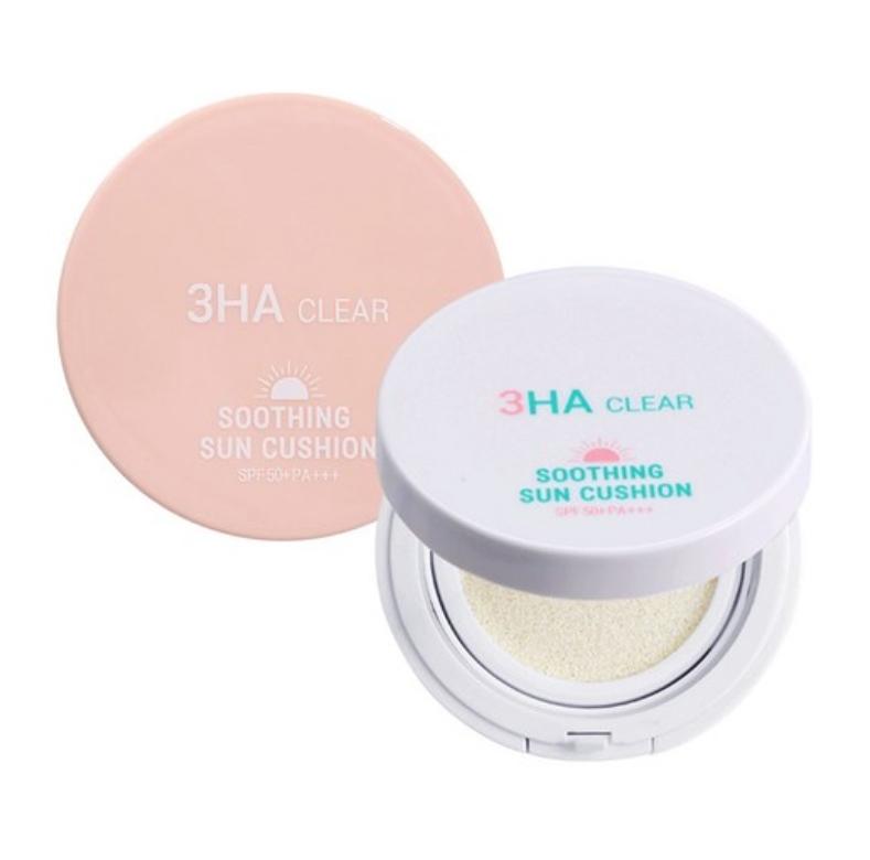 esfolio 3HA Clear Tone-UP Moisture Sun Cushion Beige+White 2 set