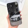 Black White for B-BMW Phone Case For Samsung Galaxy A13,A21s,A22,A31,A32,A52,A53,A71,A80,Soft Black Shell