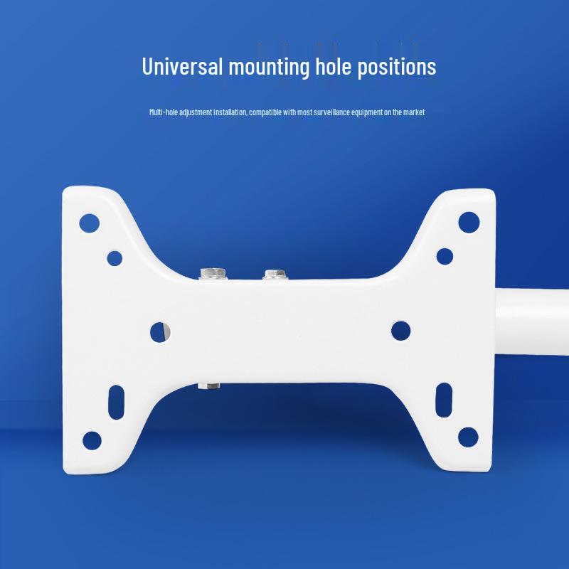 Adjustable Outdoor Antenna & Pole Mount for Wireless Network Bridge with Elevation Angle Control
