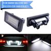 2szt 24LED Oświetlenie tablicy rejestracyjnej do BMW E90 M3 E92 E70 E39 F30 E60 E61 E93