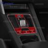 Real Soft Carbon Fiber Sticker For Seat Leon MK4 Cupra Leon Cupra Formentor 2020 2021 2022 2023 2024 LHD RHD Gear Shift Panel