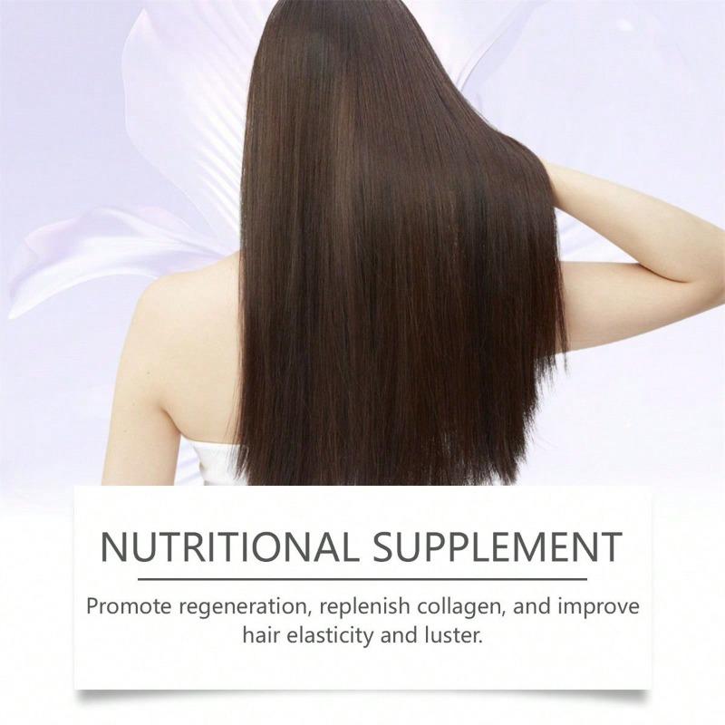 Sakura Leave-in-Haarmaske repariert trockenes, krauses Haar und macht es glatt, glänzend und erfrischend
