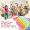 6Pcs Rainbow Gymnastics Long Ribbon Multicolor Elastic Dance Ribbons Rhythm Streamers  Dance Party