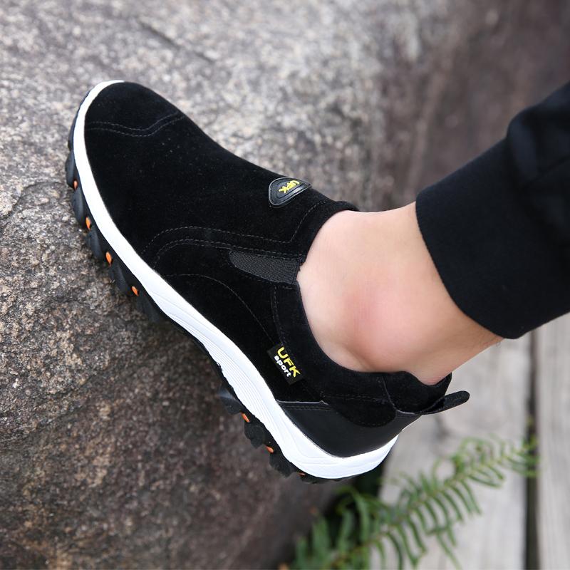 39-48 Herren Ultraleicht Große Größe Casual Outdoor Freizeitschuhe Leichte Wanderschuhe Halbschuhe