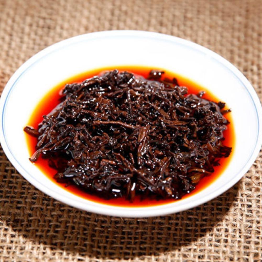 Aged Cooked Pu'er Tea Cake 200g Rich Natural Herbal Tea