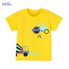 Little Maven Kids Clothes Baby Boys 2026 New Summer Korean Children's Clothes Children's Clothing Cartoon Excavators T-shirts