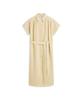 TOMMY HILFIGER Linen Belted Shirt Dress