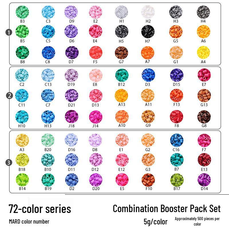 Haus 294 Color Fusion Perler Perlen Nachfüllset - 221 Spezialfarben DIY-Materialien