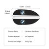 2pcs Car Side Rearview Mirror Rain Eyebrow Sun Visor Protector For BMW 1 3 5 7 Series M F01 F20 F10 F13 E52 E53 E60 E93