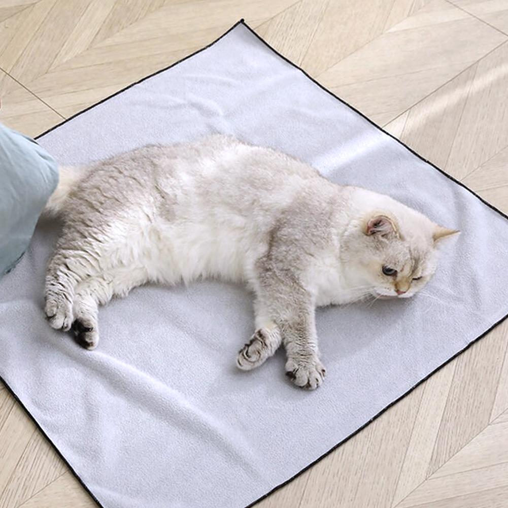 Katzenpflegetuch Selbstklebendes Katzenwickeltuch Burrito-Wickel Anti-Biss Anti-Kratzer Anti-Flucht Buntes Magisches Tuch Fixierbeutel