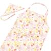 LAURA ASHLEY Apron for Junior High School and High School Triangle Scarf Cooking Amelie NC501630 Girls, Students, Set, Class,