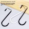 2pcs Metal Towel Hanging Rack Plastic Coating Shower Hanger New Coat Hanger  for Closet Organizer