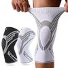 1 Stk. Kompressions-Kniebandage Ärmel Elastisch Atmungsaktiv Knieschoner Stütze Federn Fitnessstudio Sport Schutz Basketball Volleyball Laufen