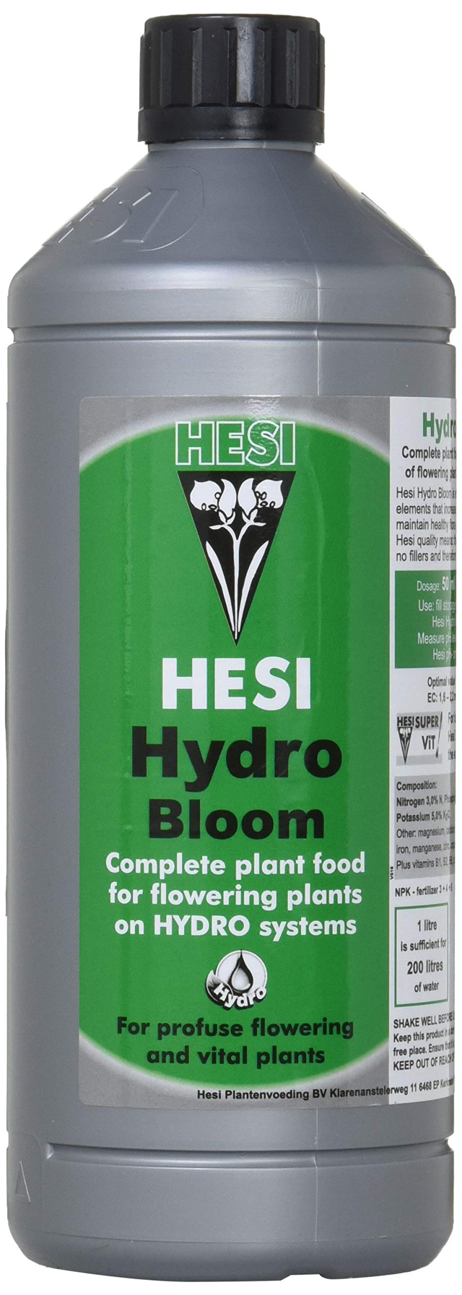 Hesi Hydro Bloom Hydroponic Liquid Fertilizer 1L