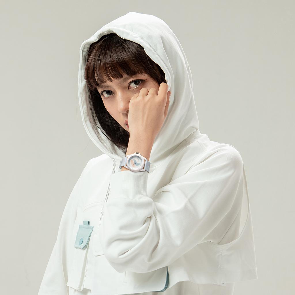 FILA 6113 Series Quartz Watch Silicone Strap White Dial 30M Water Resistant Sport Trend Couple Watch Women watches FLM38-6113-025