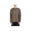 Carhartt WIP Solid Color Logo Letter Print Crew Neck Long Sleeve T-Shirt Men tops I031372-1FF-XX