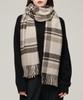 MUSINSA STANDARD Large Size Tartan Check Scarf [Beige]