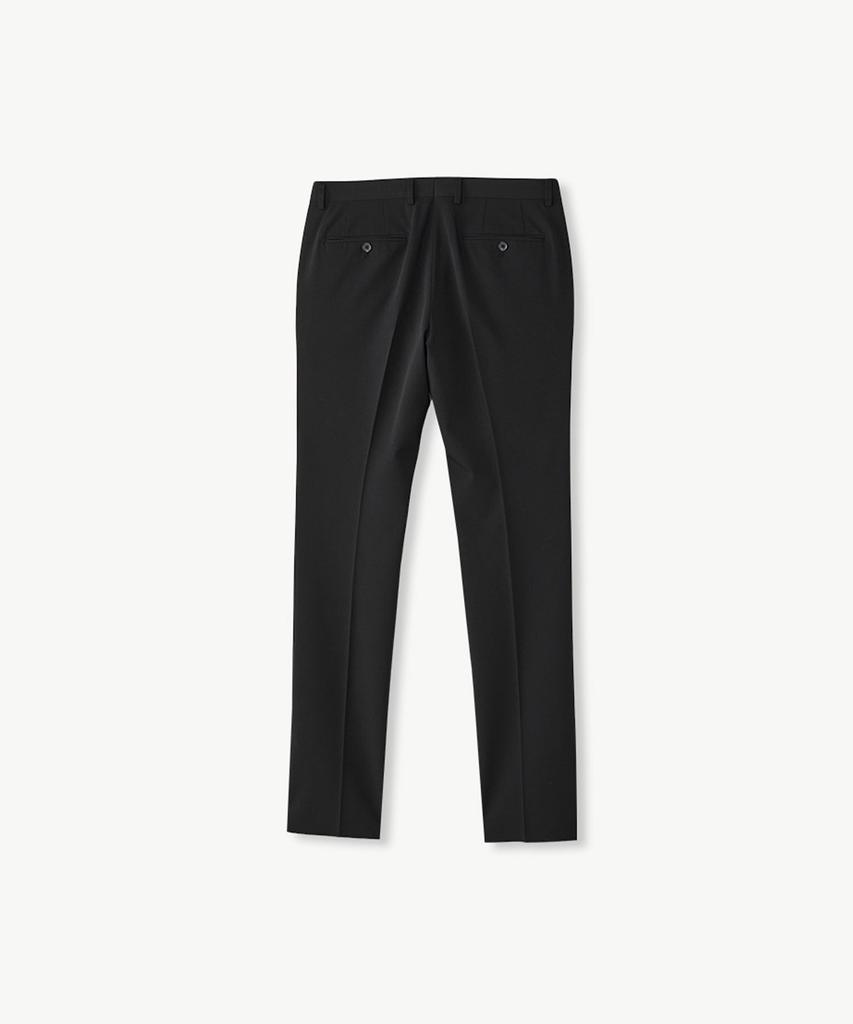 Stco [Four Seasons] Tech-Poly Four-Way Stretch Essential Suit Set_Black (Slim Fit)_Ssjvz01Set