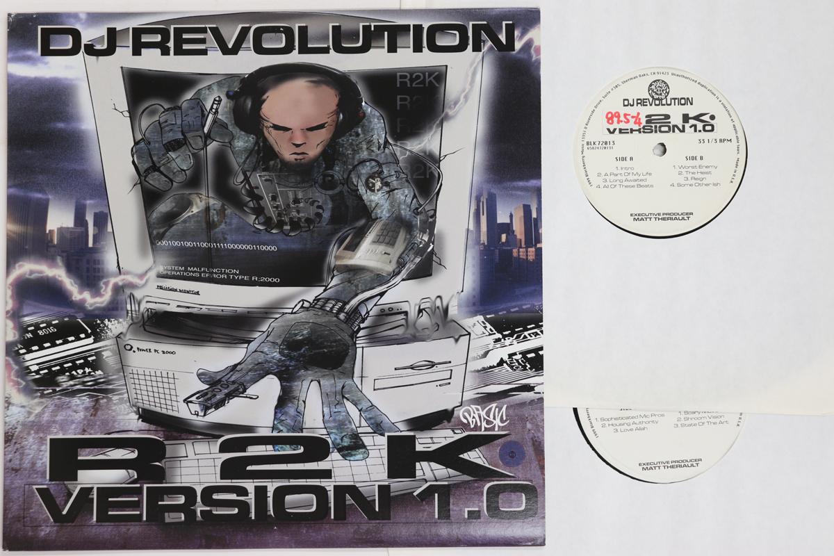 

LP Record DJ REVOLUTION R2K Version 1.0 BLK72013 BLACKBERRY 1999 US Rap HipHopRB Used