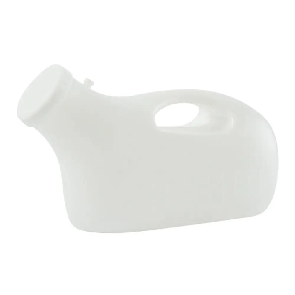 Portable Night Mobile Urinal Large Capacity 1000/2000ML Urinal Storage Pe Handle Urinal Urinary Bottle Adults