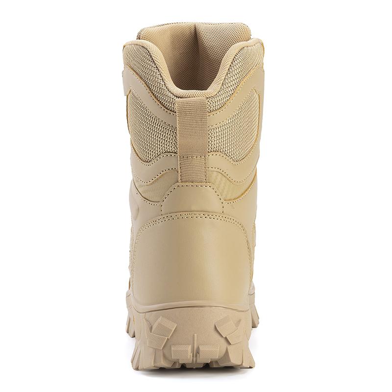 Men's High Top Large Size Outdoor Training Boots Battlefield Training Hiking Boots Swat Tactical Boots
