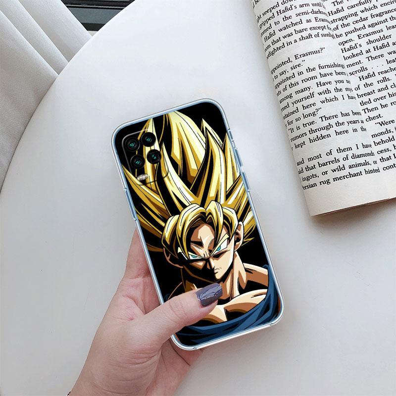 Anime Dragon Ball Transparent Phone Case for Motorola Moto E22I E22S E22 E32 E40 E7 E7I G Plus Power Play Stylus G22 G14