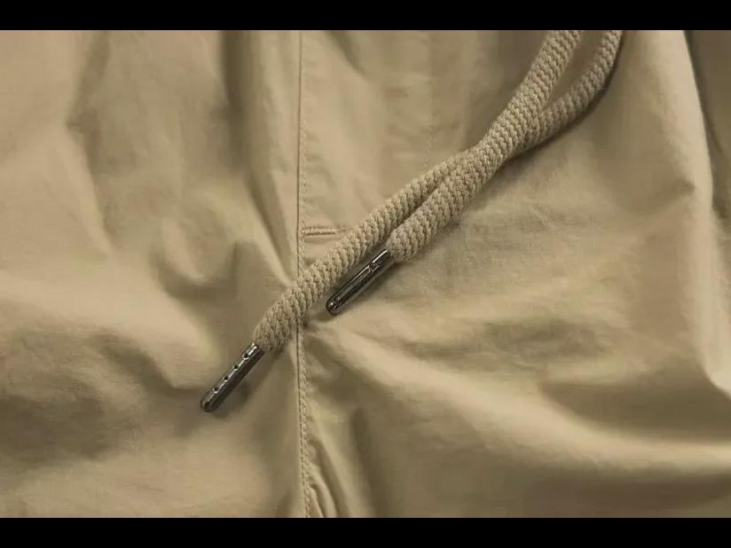 Pantaloni casual la modă pentru bărbați 2023 cu buzunare multiple și manșete - Salopete de lucru cu croială largă