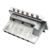 Musiclily Pro 10.5mm Vintage 6-Point Tremolo Unit Bridge for 36mm Short Block Squier Stratocaster Electric Guitars, Chrome