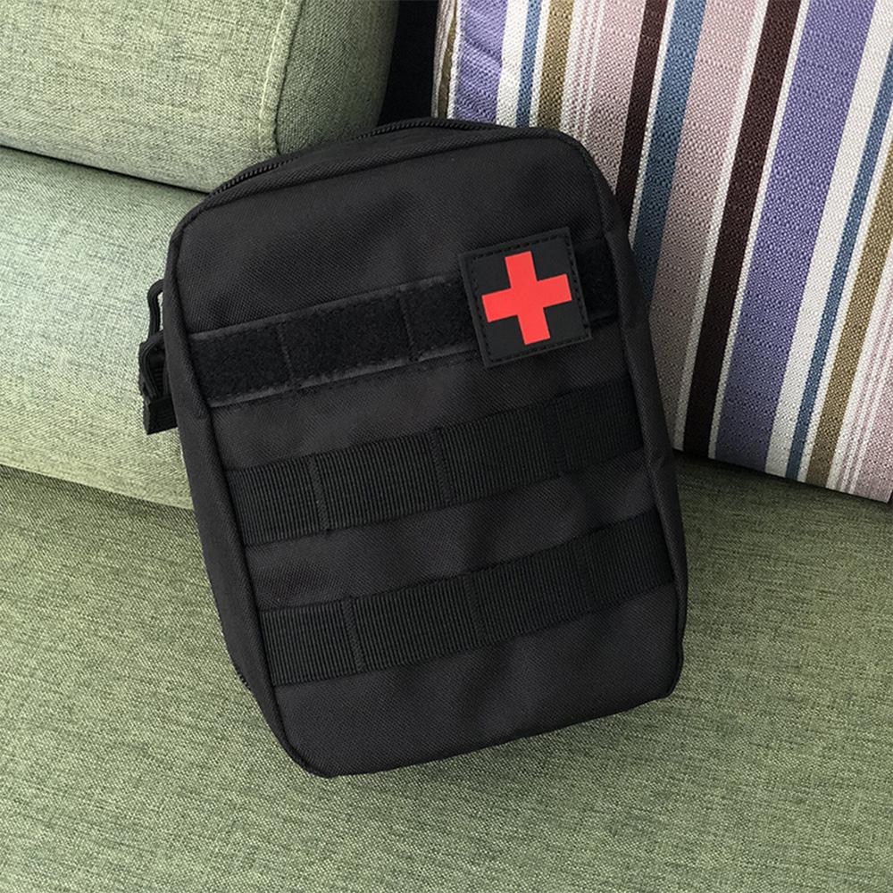 Portable Outdoor Climbing Waist Bag Wilderness Camping Tactical First Aid Medical Bag Home Emergency Treatment Case EDC Pouch
