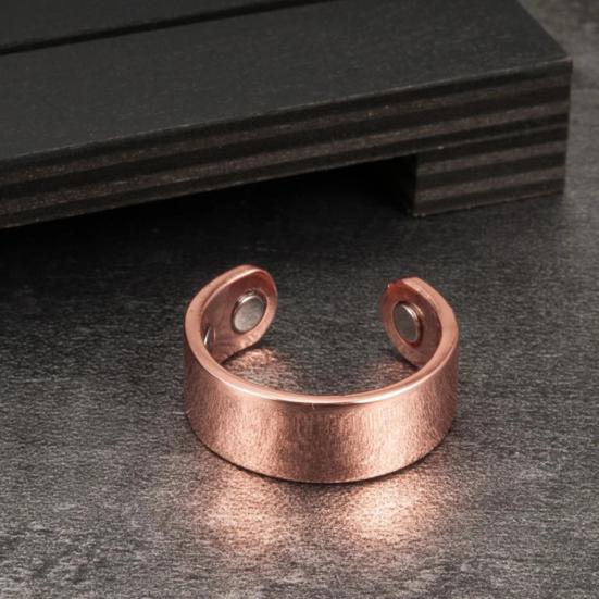 Magnetic Ring Adjustable Magnetic Open Design Reduce And Improve Finger Ring Therapy Ring Sleep Quality