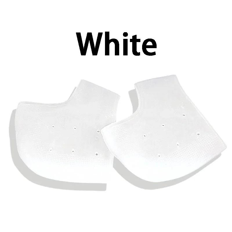 Silicone Heel Protectors Gel Heel Cups & Cushion Inserts Cushioned Sole Cups for Plantar Fasciitis for Cracked Footbed Relief