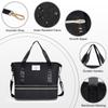 Korean Style Expandable Travel Bag - Large Capacity, Wet/Dry Separation, Sports & Student Carry-on