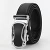 New Style of Men's Real Cowhide Belt Automatic Buckle Multi Color Business and Casual Second Layer Cowhide Belt