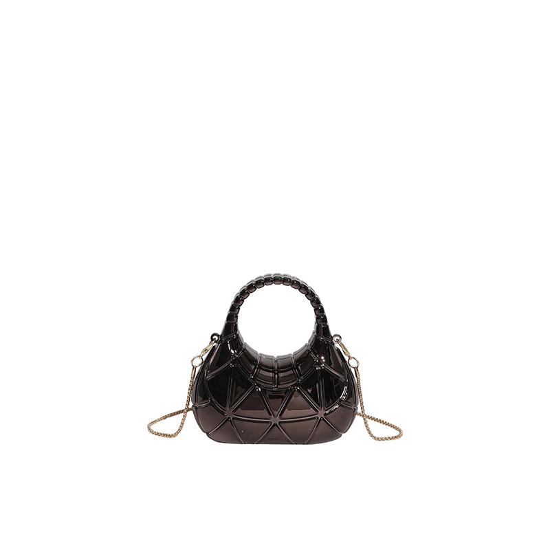 Summer Acrylic Solid Texture Shape Shoulder Bag New Style Sweet Women's Crossbody Bags Advanced Luxurious Daily Matching Handbag