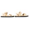 Great LOUIS VUITTON Sandals LV Sunset beige Monogram Jaguar Women 37 1AHNL4 Used