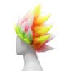 Colorful Anti-warped Pointed Synthetic Wig Dragon Fruit Color Party Trick Wig Holiday Wig